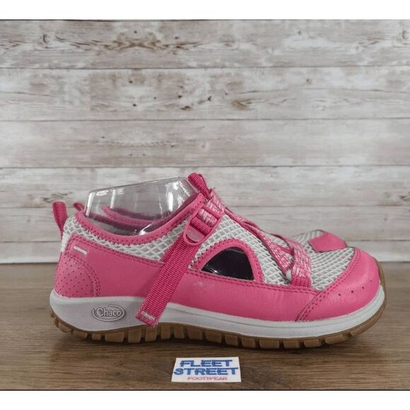 Chaco Odyssey Pink Adjustable Closed Toe Water Hiking Shoes Girls 5 Womens 6.5 - Picture 1 of 8